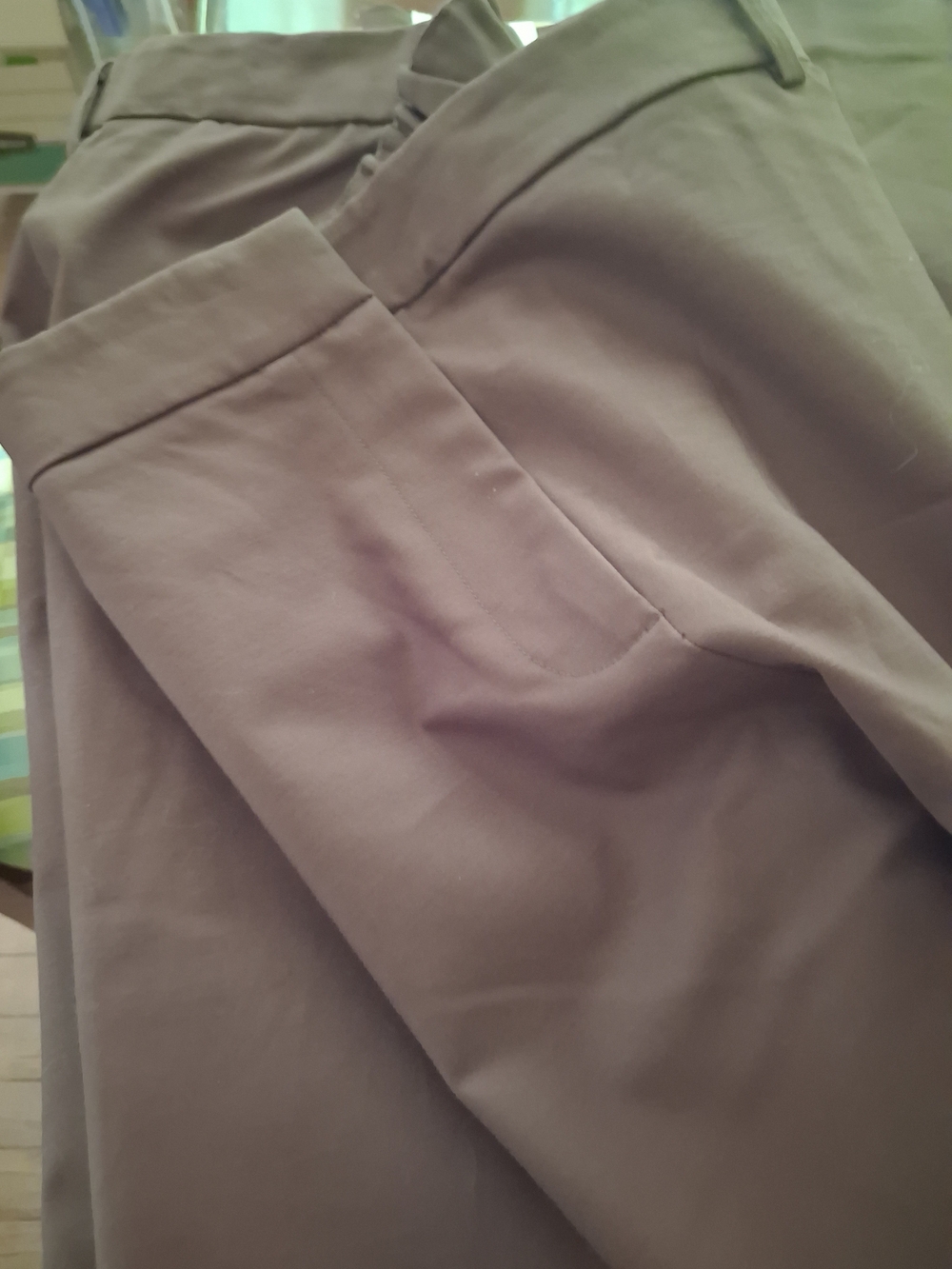 Kate Hill Taupe-Brown Trousers